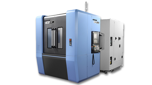 Doosan NHP 4000 horizontal machining center - Ekvita precise machining